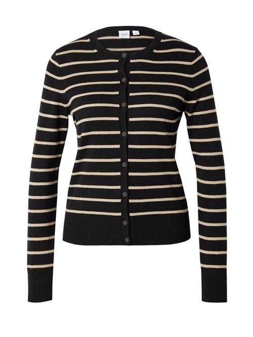 Se GAP Cardigan  lysebeige / sort ved About You