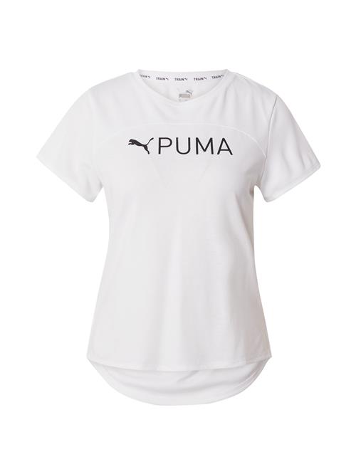 Se PUMA Funktionsbluse 'Ultrabreathe'  sort / hvid ved About You