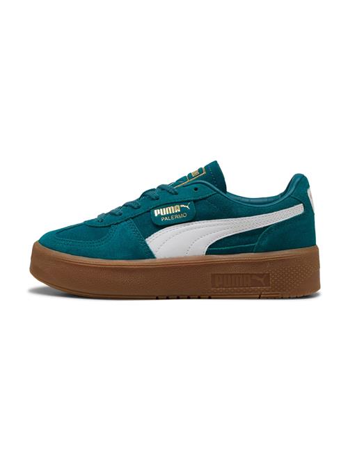 PUMA Sneaker low 'Palermo Elevata'  guld / gran / hvid