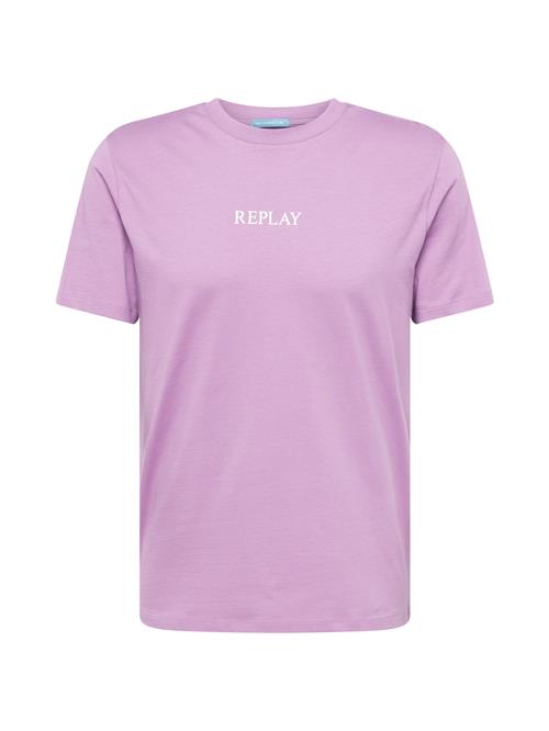 REPLAY Bluser & t-shirts  blomme / hvid