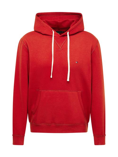 Se TOMMY HILFIGER Sweatshirt 'ESSENTIAL'  rød / hvid ved About You