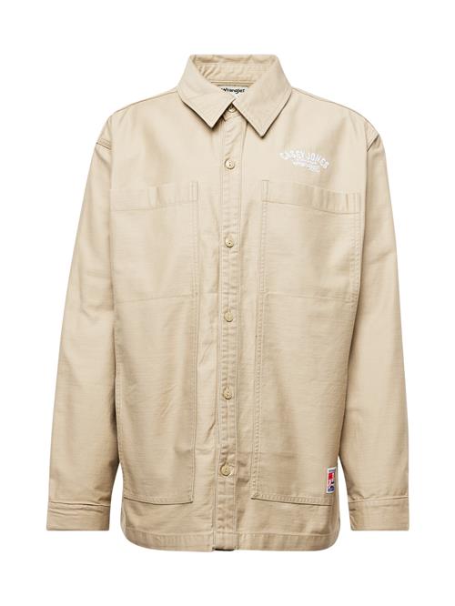 WRANGLER Overgangsjakke 'CASEY JONES'  beige / blå / rød / hvid