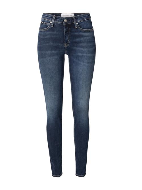 Se Calvin Klein Jeans Jeans 'MID RISE SKINNY'  mørkeblå ved About You