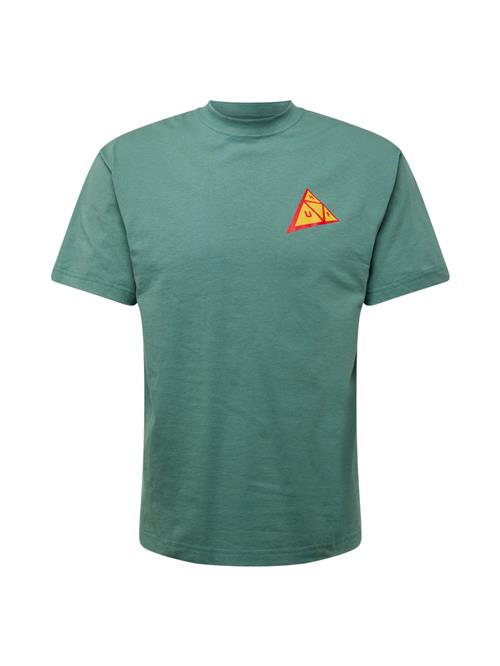 HUF Bluser & t-shirts 'Skewed TT'  gul / jade / orangerød