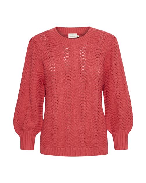 Kaffe Pullover 'Kate '  pastelrød