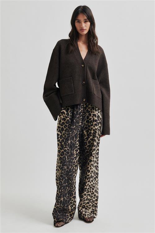 Second Female Leora Trousers Kvinde Mulch Bukser Str XL - Bomuld hos Magasin