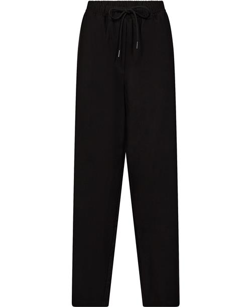 MANGO Trousers .- Fluido Kvinde Black Bukser Str L - hos Magasin