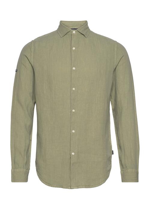 Superdry Studios Casual Linen L/S Shirt Superdry Green