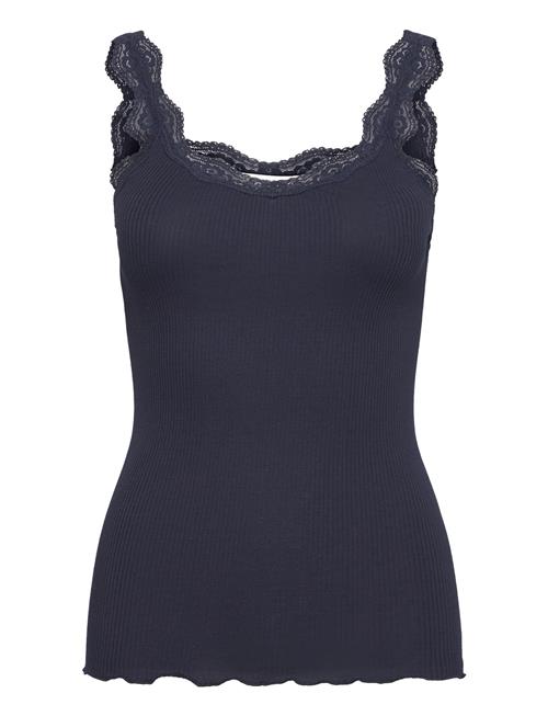 Organic Top W/ Lace Rosemunde Navy