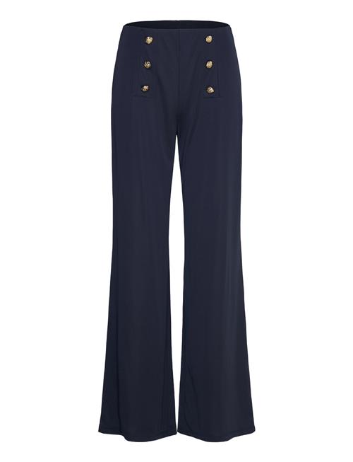 Lauren Ralph Lauren Stretch Jersey Wide-Leg Pant Lauren Ralph Lauren Navy