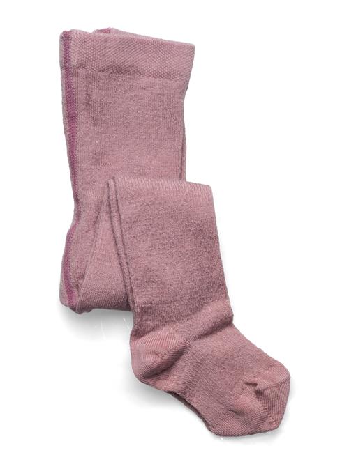 Smallstuff Wool Tights, Grey/Silver Smallstuff Pink