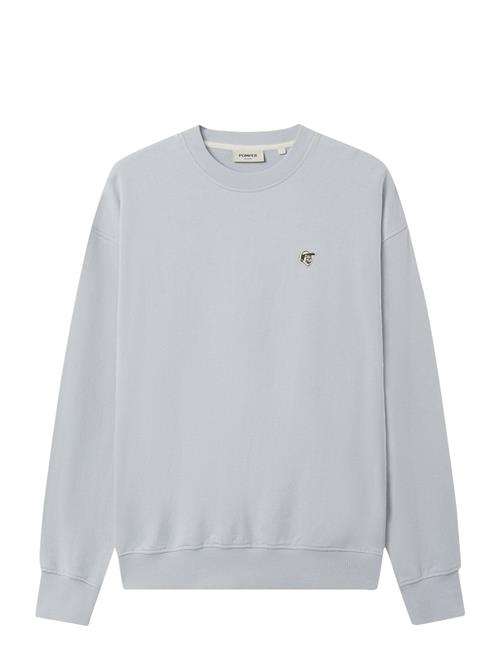 Pompeii Emilio Crew Neck Sweat Pompeii Blue