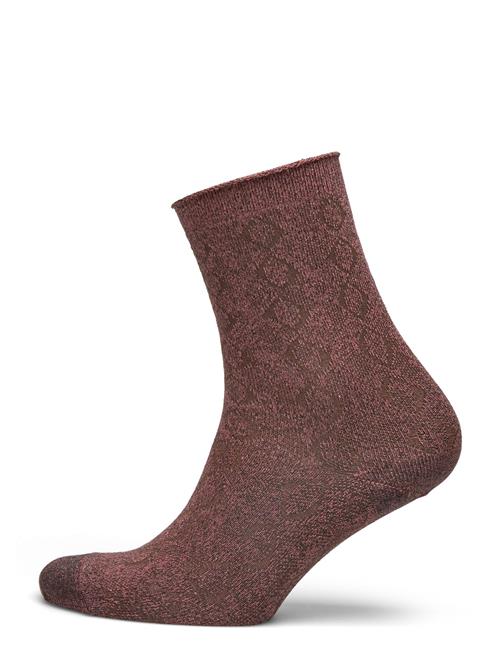 mp Denmark Pytha Glitter Socks Mp Denmark Brown