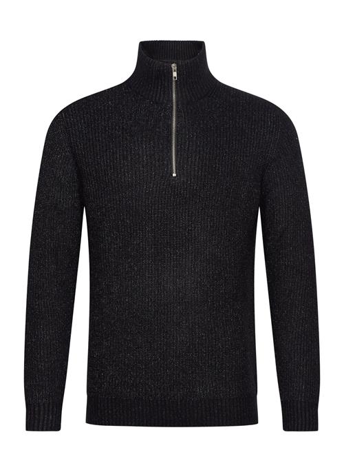 Stand-Up Collar Knit Lindbergh Black