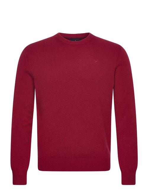 Se Hackett London Lambswool Crew Hackett London Red ved Booztlet