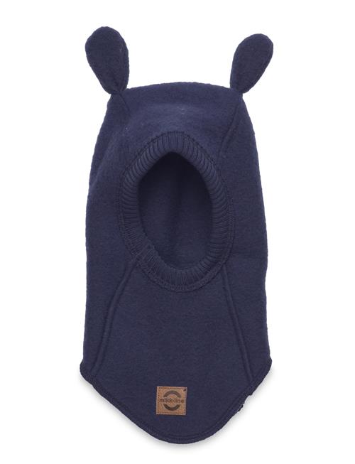 mikk-line Wool Fullface W Ears Mikk-line Navy