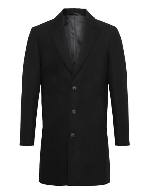 Jack & Jones Jjeharrison Wool Coat Sn Jack & J S Black