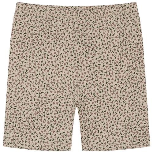 Se Konges Sløjd GOTS Lin Blomstrede Cykelshorts Milk Tank | Beige | 5-6 years ved Babyshop