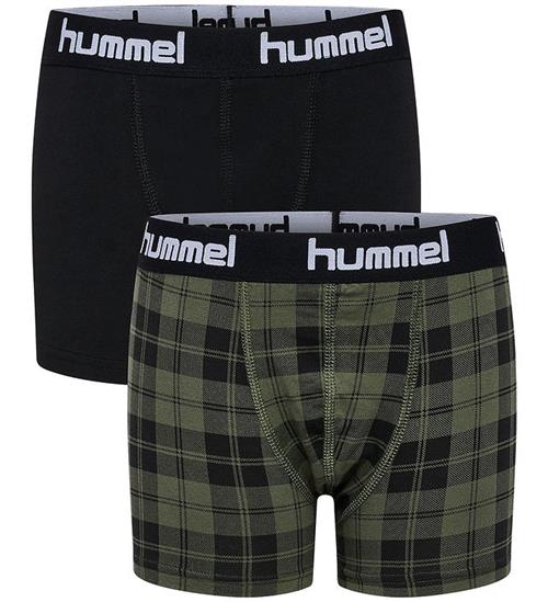 Hummel Boxershorts - hmlNolan - 2-pak - Dusty Olive