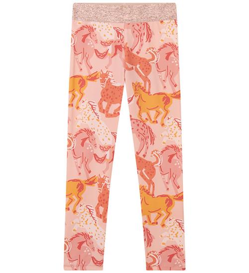 Stella McCartney Kids Leggings - Multicolor Rosa/Heste