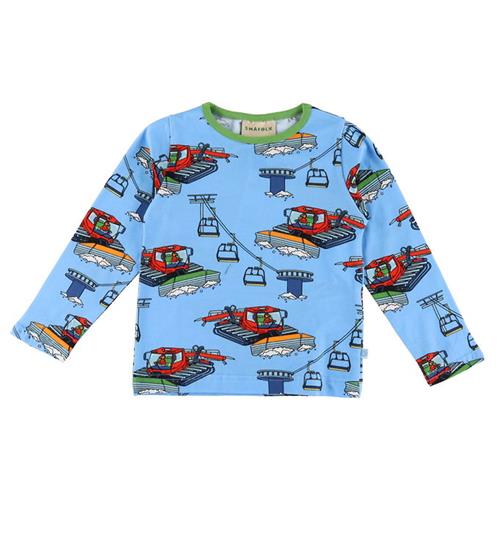 Se SmÃ¥folk Bluse - Alaskan Blue m. Pistemaskine ved KidsWorld