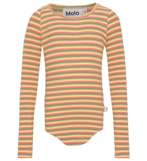 Molo Bluse - Rib - Rochelle - Sun Coral Moss