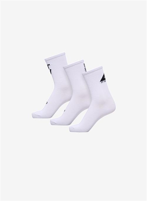 Se Halo Cotton Socks White/Black ved Number Nine