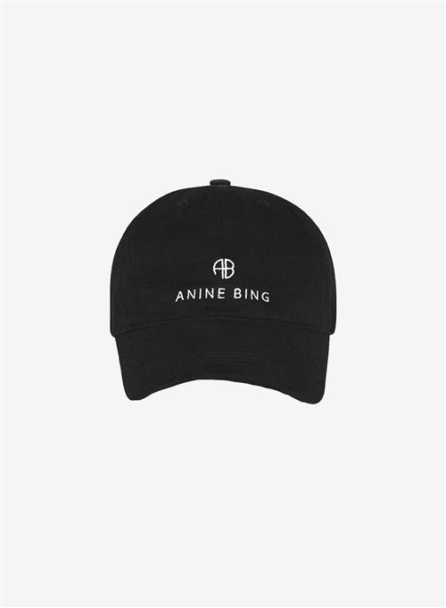 Se Anine Bing Jeremy Baseball Cap Black ved Number Nine