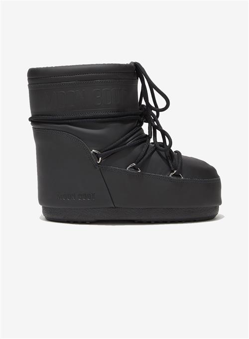 Se Moon Boot Icon Low Rubber Black ved Number Nine