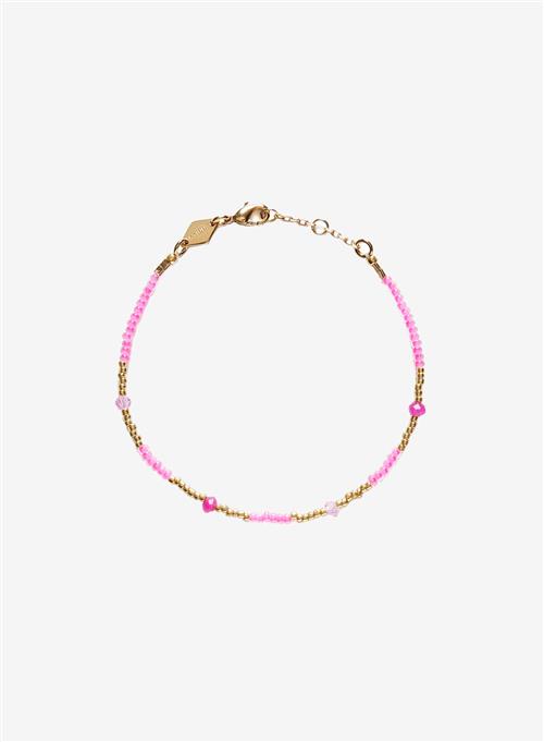 Anni Lu Clemence Bracelet Hot Pink