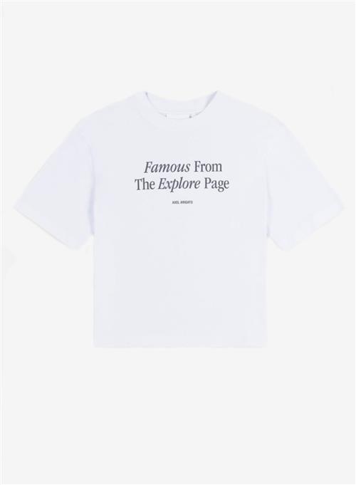 Axel Arigato Famous Printed T-shirt White