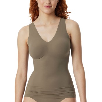 Se Schiesser Invisible Soft Microfiber Strap Top Sand 40 Dame ved Timarco