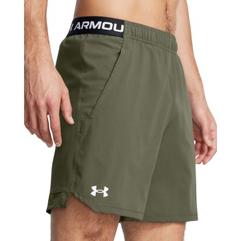 Under Armour Vanish Woven 6in Shorts Militærgrøn  polyester Medium Herre