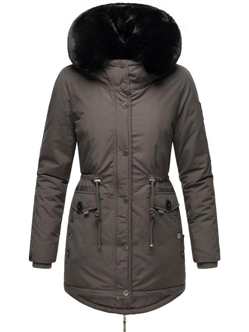 NAVAHOO Vinterparka 'Sweety Deluxe'  antracit / sort