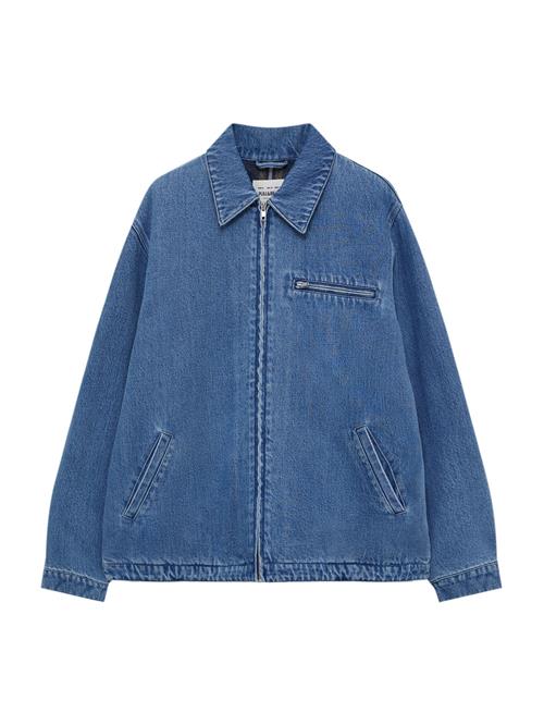 Pull&Bear Overgangsjakke  blue denim