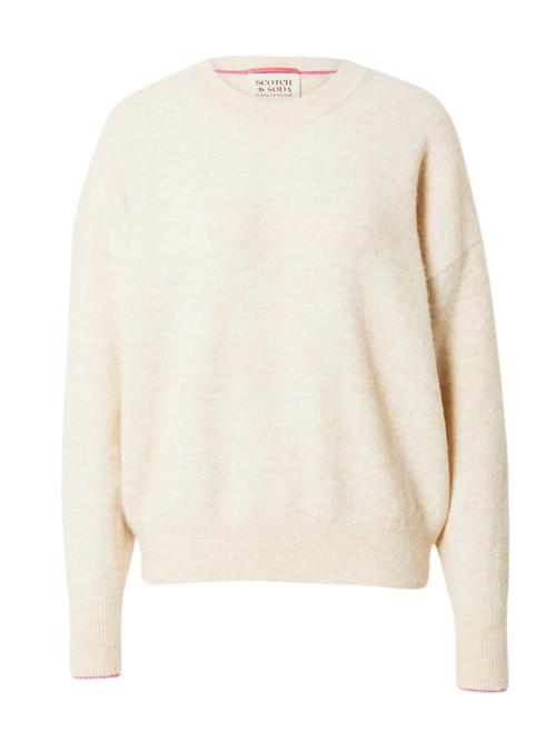 SCOTCH & SODA Pullover 'Fuzzy'  lysebeige