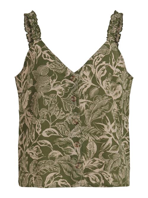 VILA Bluse 'VIEtni Tia'  beige / oliven