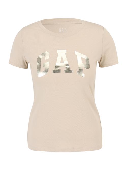 Gap Petite Shirts 'CLSC'  beige / guld