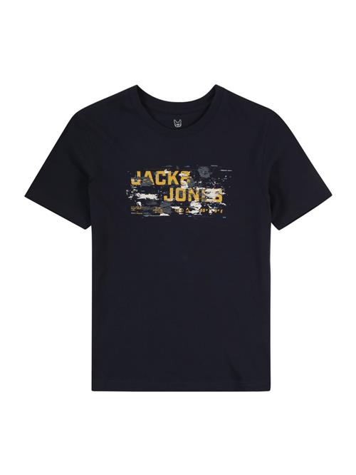 Se Jack & Jones Junior Shirts  navy / grå / orange / hvid ved About You