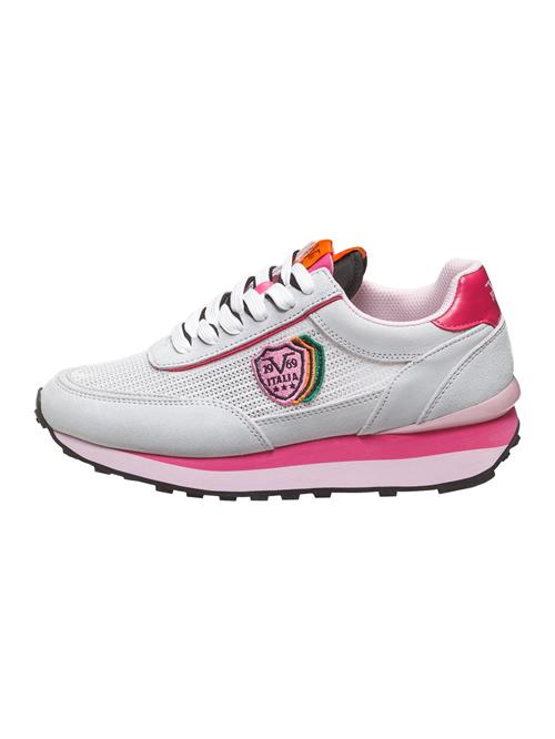 Se 19V69 ITALIA Sneaker low 'Sarma'  grøn / orange / pink / hvid ved About You