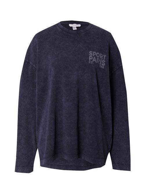 Se TOPSHOP Sweatshirt  navy / grå ved About You