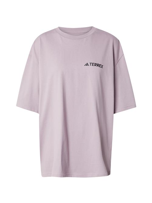 Se ADIDAS TERREX Funktionsbluse 'GEONATURE'  safir / lyseblå / lilla / sort ved About You