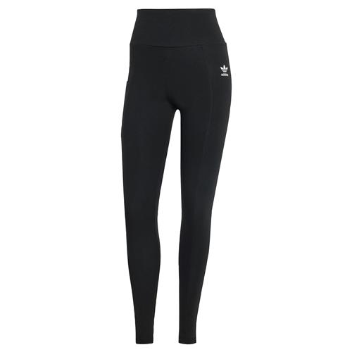 Se ADIDAS ORIGINALS Leggings 'Essentials'  sort / hvid ved About You