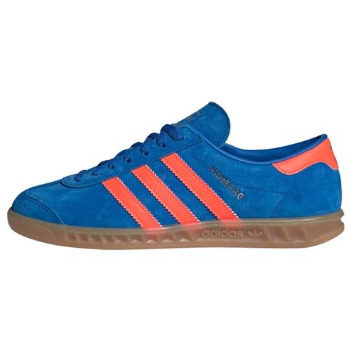 ADIDAS ORIGINALS Sneaker low 'Hamburg'  royalblå / orangerød