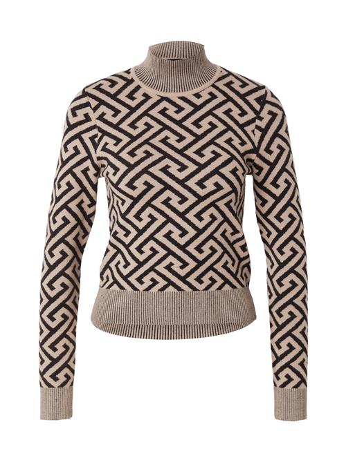 Se VERO MODA Pullover 'VMARIA'  mokka / sort ved About You