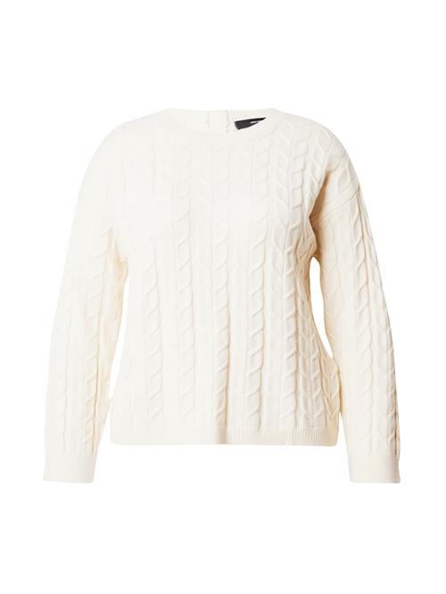 Vero Moda Curve Pullover 'VMCTILDA'  beige