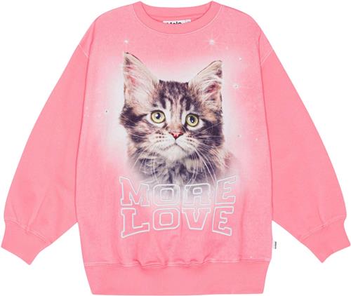 Se Molo Monti Str 6 år / 116 cm - Pink Sweatshirts Bomuld hos Magasin ved Magasin