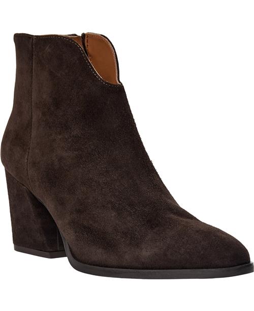 A pair Elegant Western Kvinde Brown Ankelstøvler Str 40 - hos Magasin