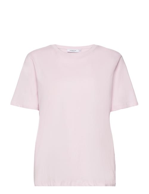 Se MSCH Copenhagen Mschjo Organic Tee MSCH Copenhagen Pink ved Booztlet