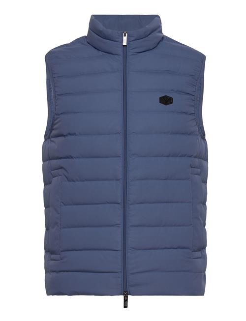 Down Waistcoat Emporio Armani Blue